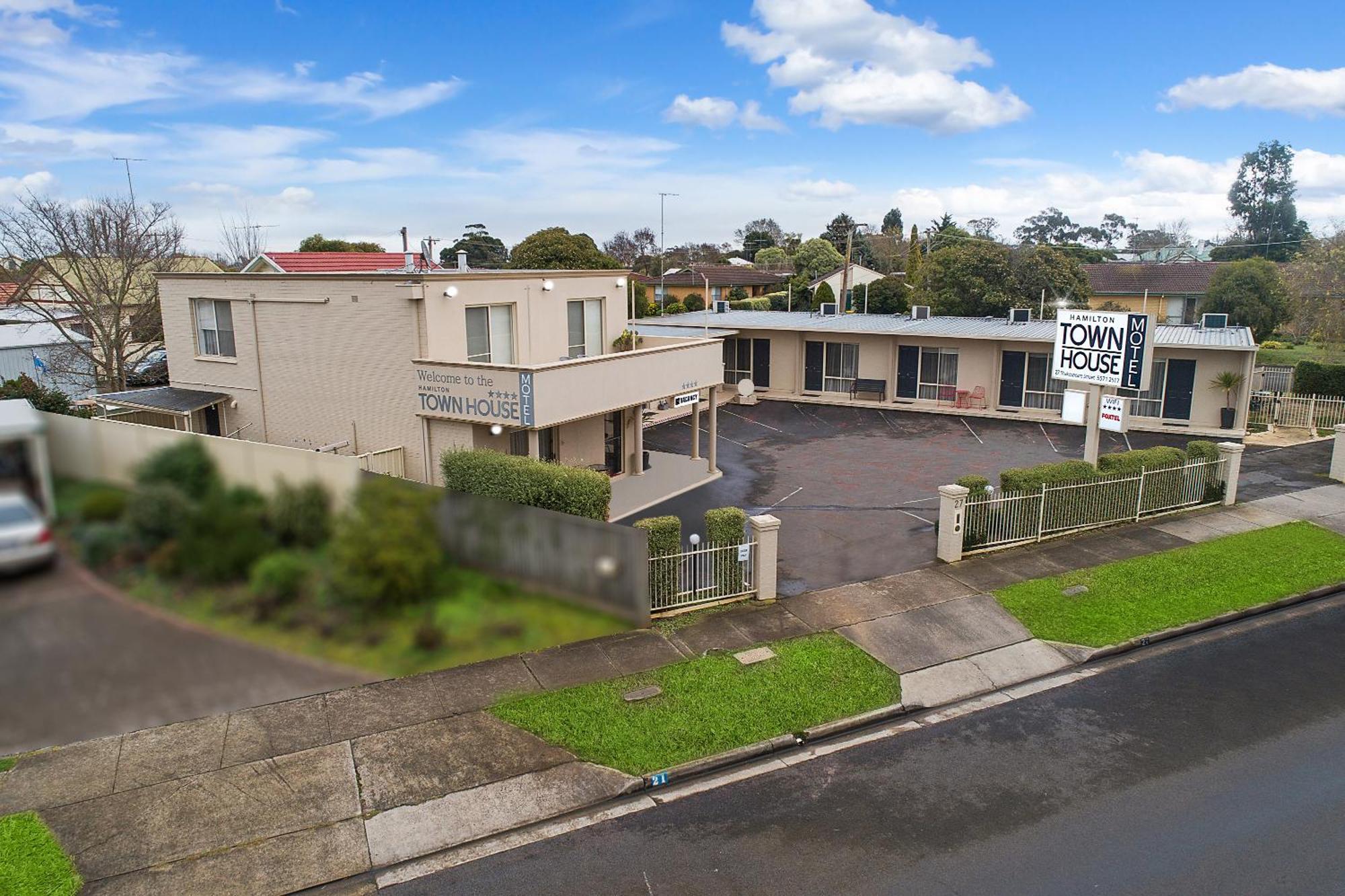 Hamilton Townhouse Motel Exterior foto